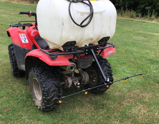 Spray Boom Attachment For ATV Vehicle. Telescopic 5 Nozzles(4ft Wide) For Quad (TANK NOT INCLUDED)