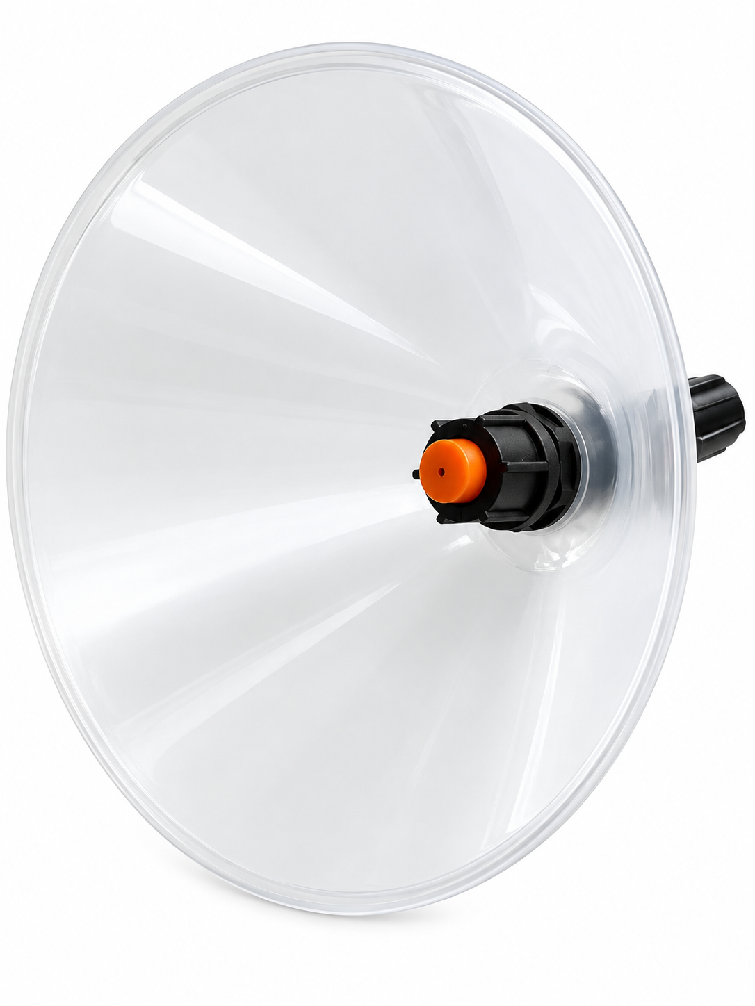 Knapsack Spray Shield, Round Anti Drift Guard with Hollow Cone Nozzle for Hand Lance, Spraying Wand