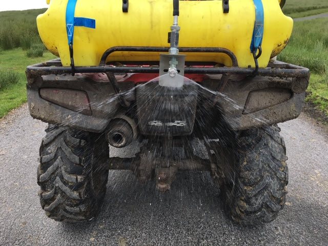 Boomless Spraying Nozzle 3m-4m (10'-13')Spray Width (1/2” BSP) Stainless Steel Deflector