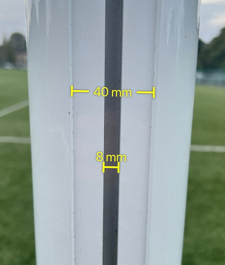 Football Goal Net Hooks, Open Style Net Fixings For Aluminium Football Goals, Twist Fit which can be used two ways (Fits 8mm Channel Gap)