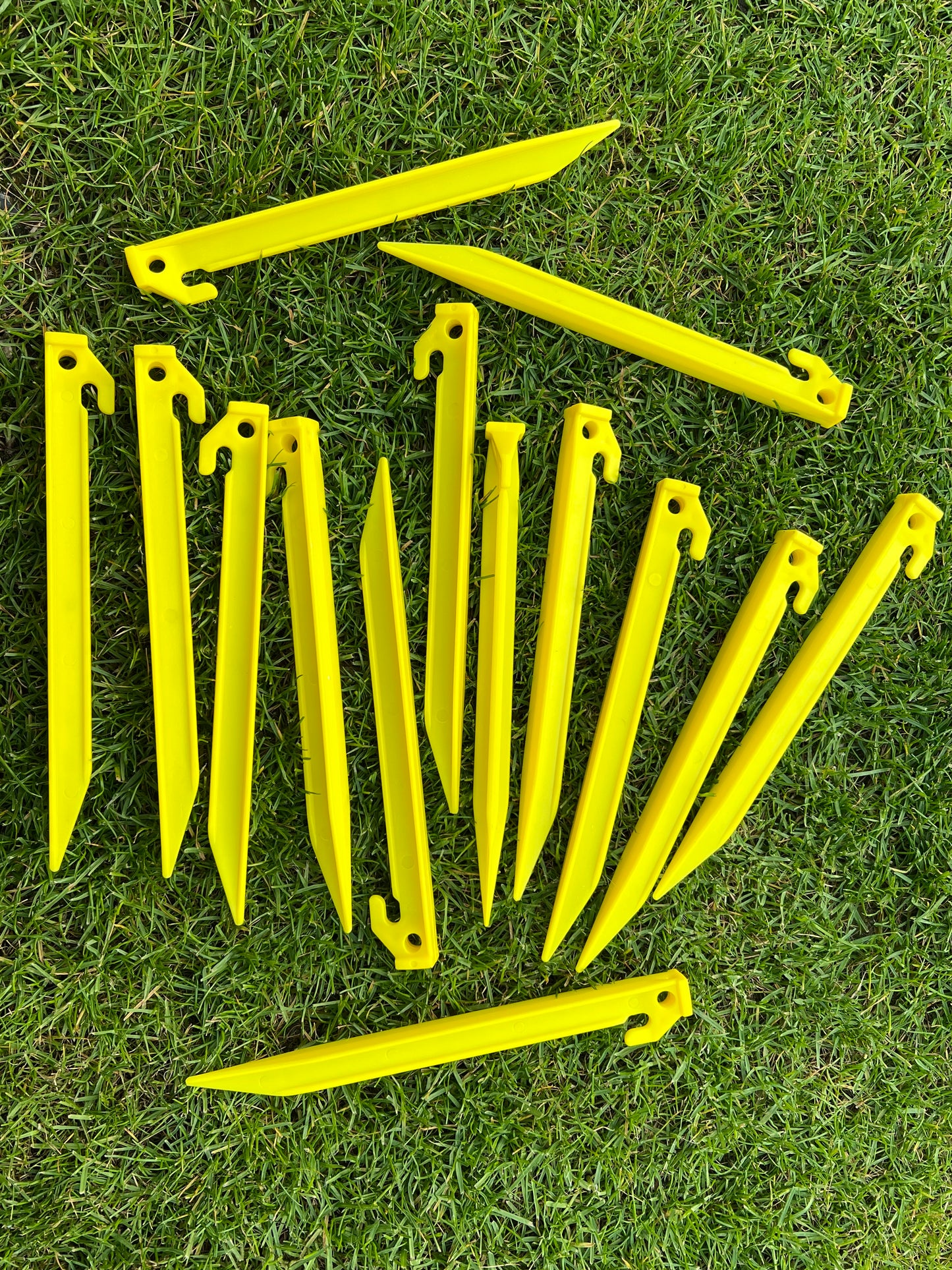 Football Goal Net Pegs, 9 Inch Long Plastic Pegs, Soccer Goal Net Anchors