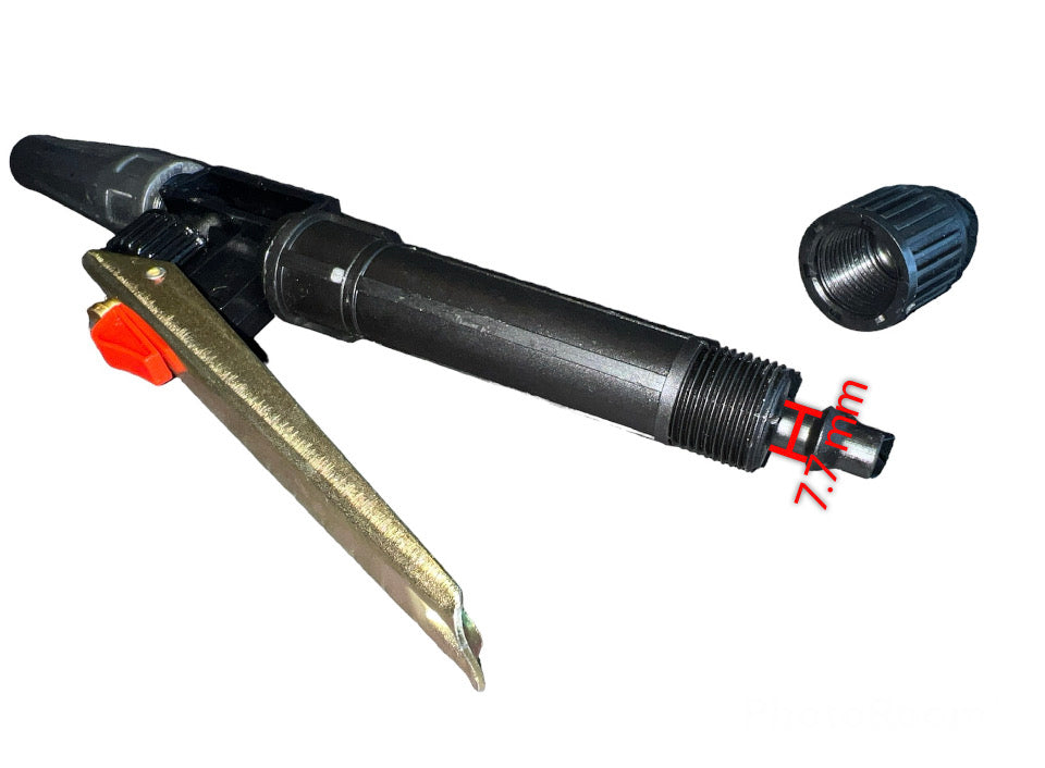 Hand Held Telescopic Sprayer Lance For Knapsack Sprayer, 80cm-123cm, Includes Hollow Cone Nozzle, Fan Nozzle, And Filter