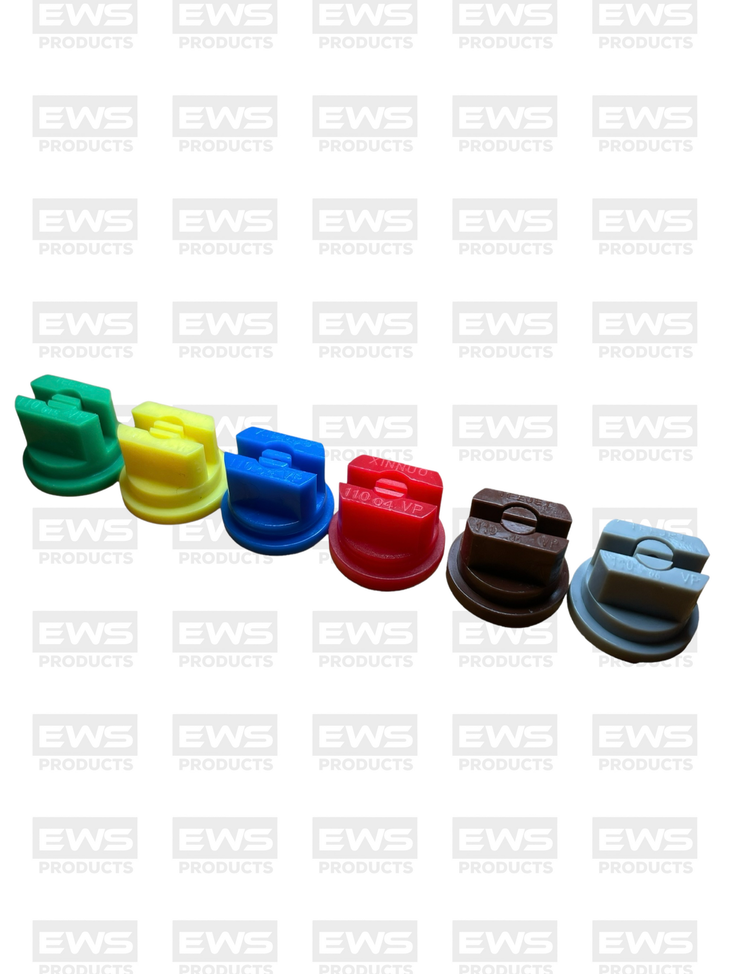 110 Fan Spraying Nozzles for Knapsack Sprayers - Spraying Booms, 6 Nozzles, You Choose