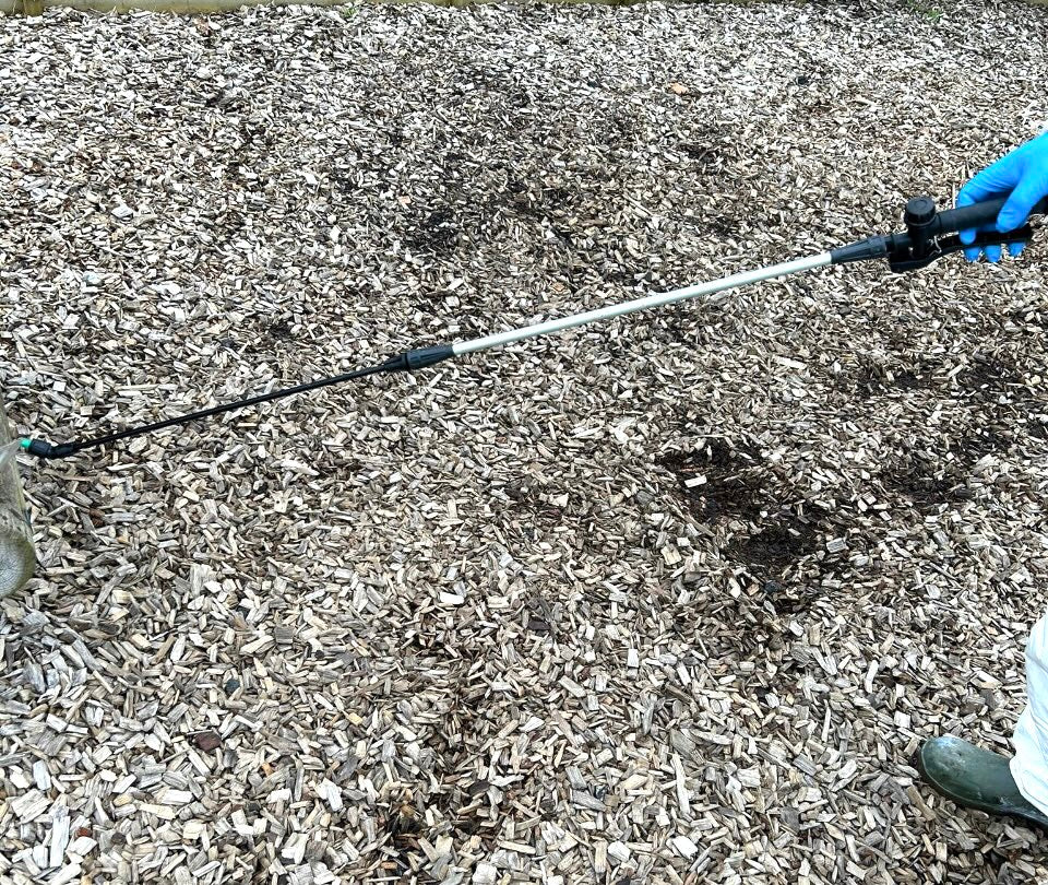 Hand Held Telescopic Sprayer Lance For Knapsack Sprayer, 80cm-123cm, Includes Hollow Cone Nozzle, Fan Nozzle, And Filter