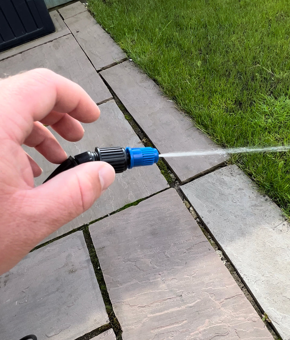 Knapsack Sprayer Hand Lance Elbow Fitting, Fully Adjustable Spray Pattern, Jet to a fine Mist