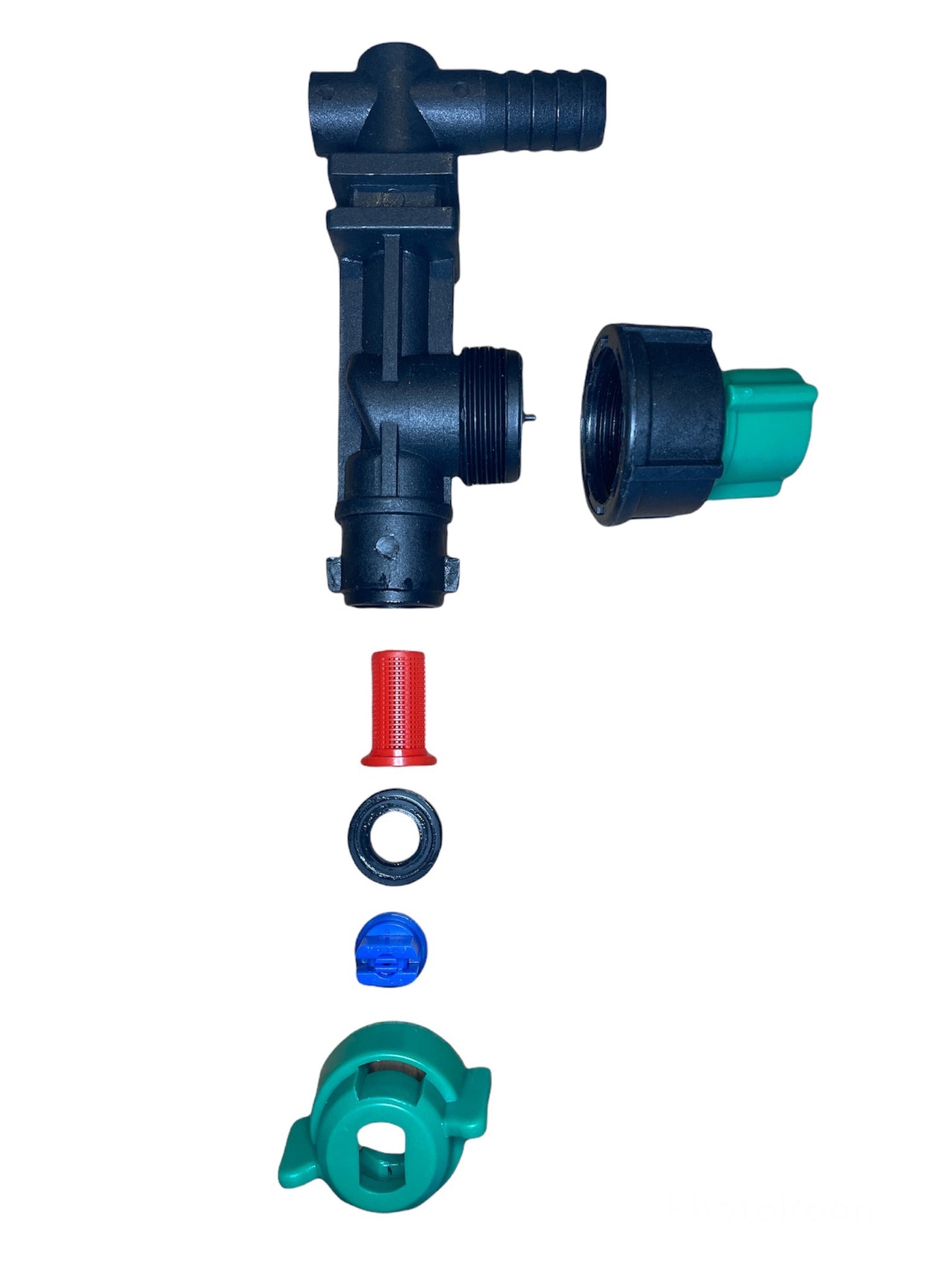 Boom Sprayer Anti Drip Nozzle Housing Set, 3 Spray Nozzles