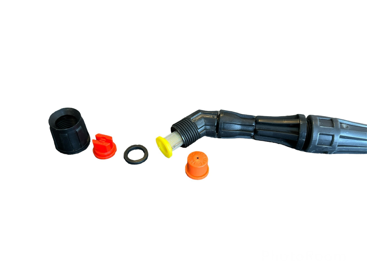 Hand Held Telescopic Sprayer Lance For Knapsack Sprayer, 80cm-123cm, Includes Hollow Cone Nozzle, Fan Nozzle, And Filter