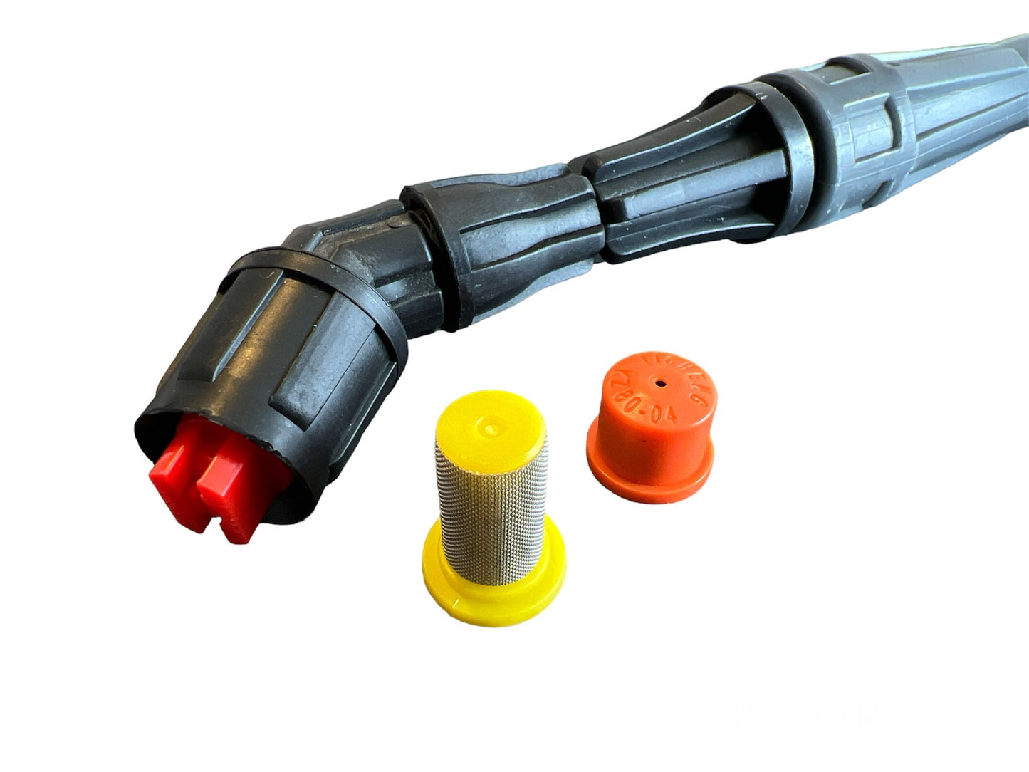 Hand Held Telescopic Sprayer Lance For Knapsack Sprayer, 80cm-123cm, Includes Hollow Cone Nozzle, Fan Nozzle, And Filter