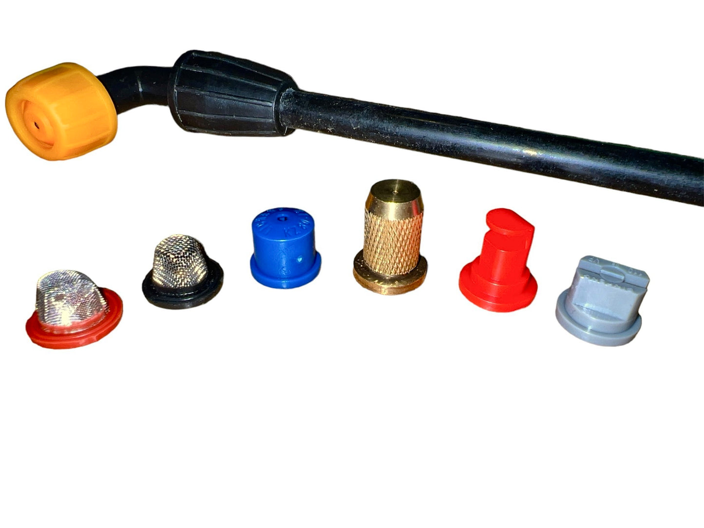 Knapsack Sprayer Accessories Set, Inc's All Nozzles, Filters, Shield, Spray Boom
