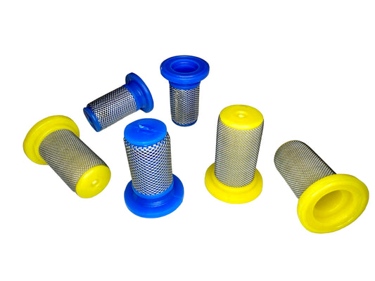 Sprayer Top Hat Mesh Filters, PACK OF 5, Choose Between 50 or 100 Mesh Size