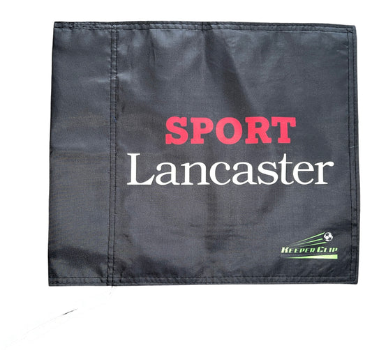 Custom Football Corner flags, triple layered, with logo printed on both sides (Must make contact before placing order)
