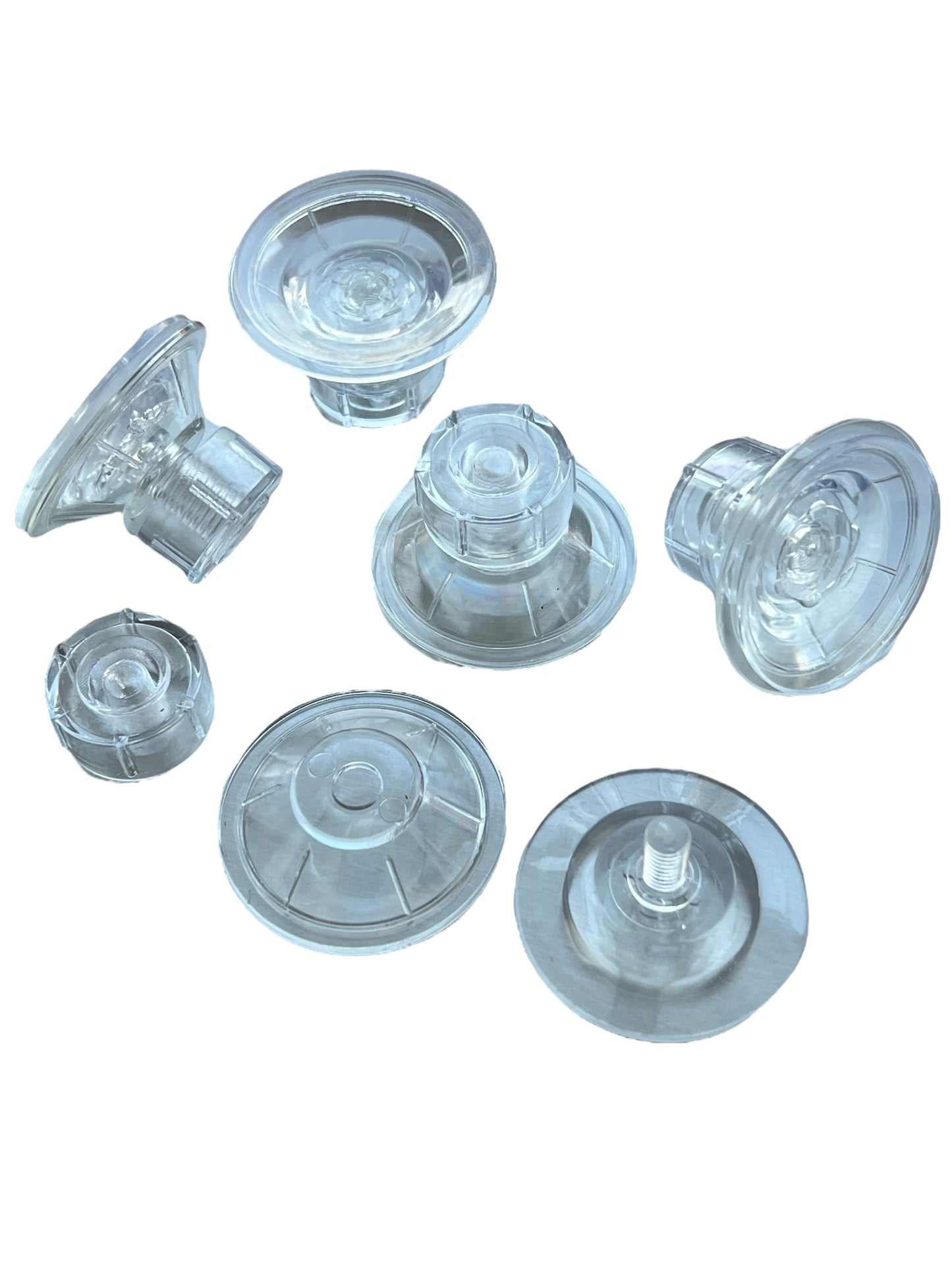 Caravan Motorhome Limpets, Suction Cups, Strong PVC, Size 45mm