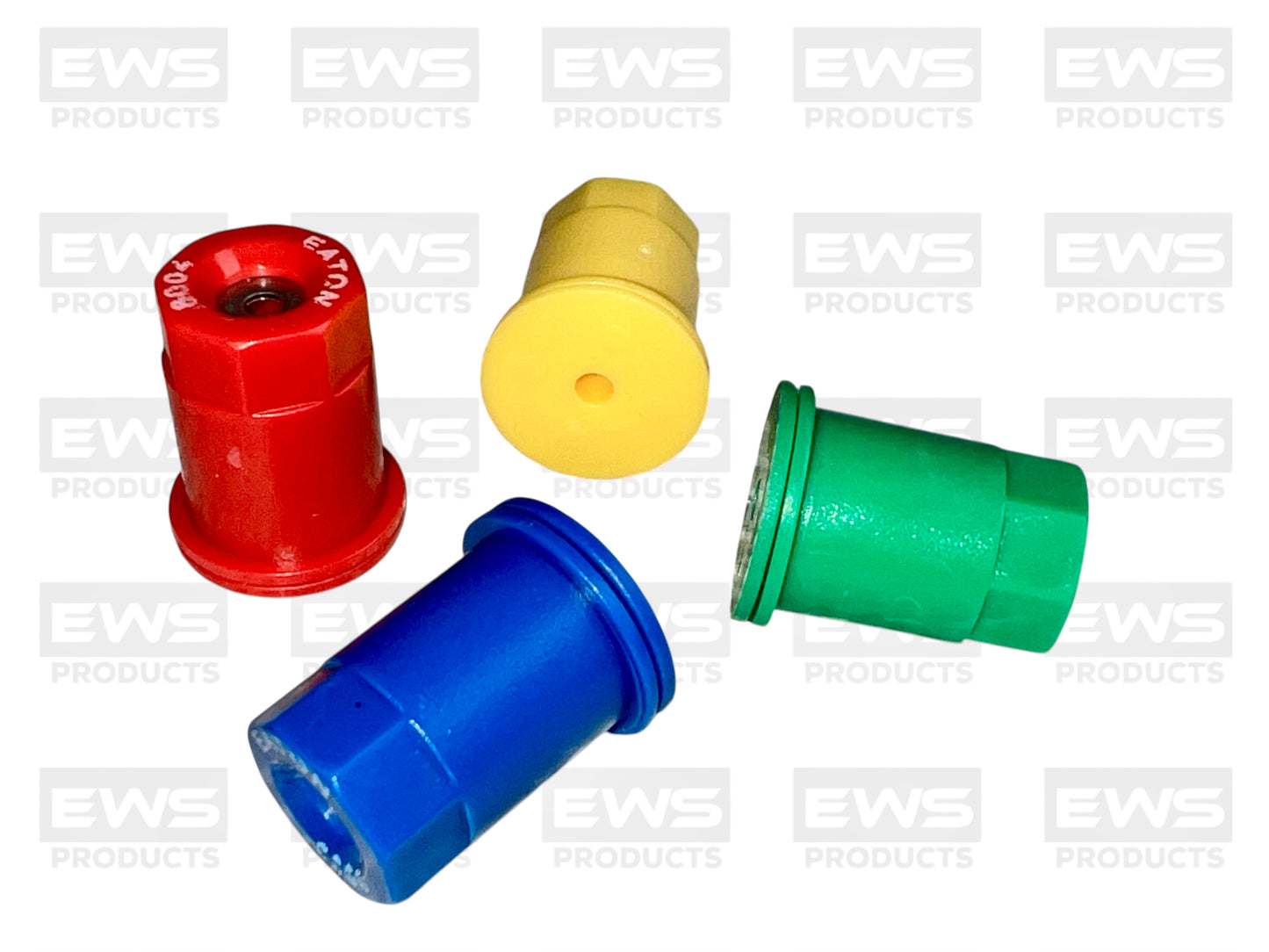 Hollow Cone Fine Mist Sprayer Nozzles, Pack of 4, 80 Degree Spray Angle, Atomizing Spraying Nozzles