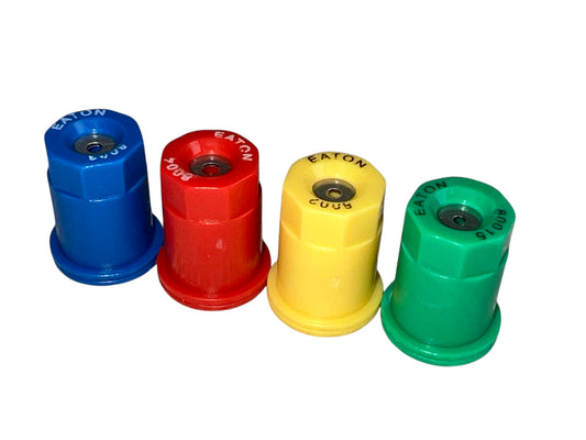 Hollow Cone Fine Mist Sprayer Nozzles, Pack of 4, 80 Degree Spray Angle, Atomizing Spraying Nozzles