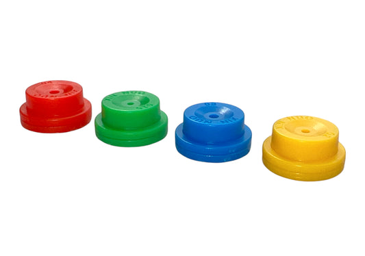 Full Cone Sprayer Nozzles, Pack of 4, 80 Degree Spray Angle, Solid Cone Spraying Nozzle Tips