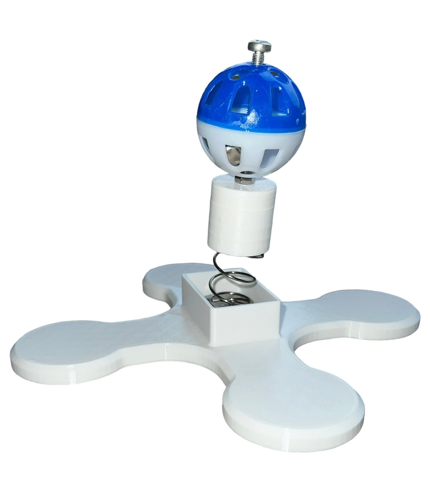 Bird Spring Ball Toy, Rattle Bell Toy For Birds