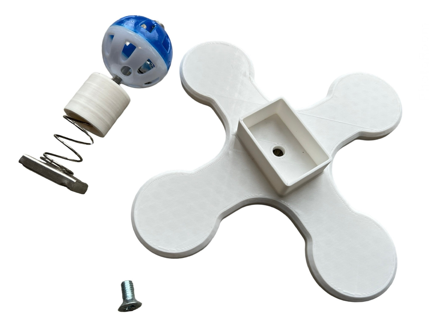 Bird Spring Ball Toy, Rattle Bell Toy For Birds