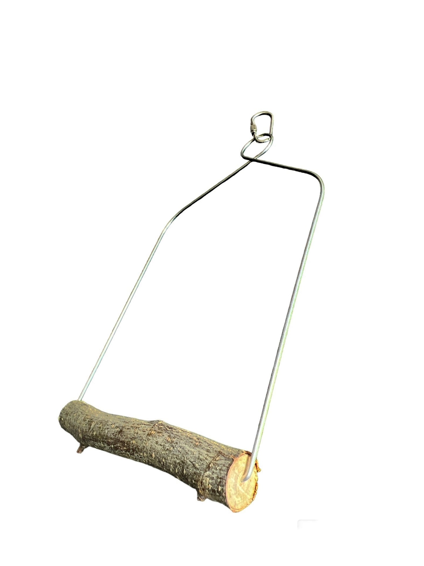 Bird Swing Perch For Bird Cages Etc, Bird Perch Swing Frame (Two Options To Choose From), (Wood Perch Not Included) (Will Not Rust)