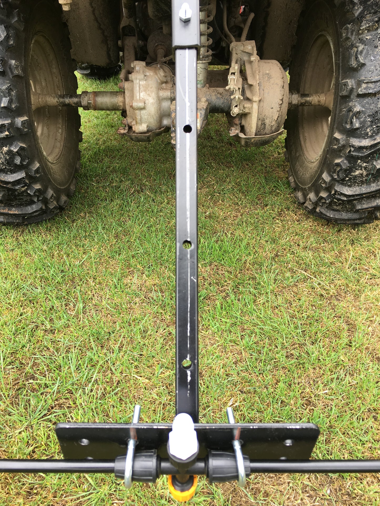 Spray Boom Attachment For ATV Vehicle. Telescopic 5 Nozzles(4ft Wide) For Quad