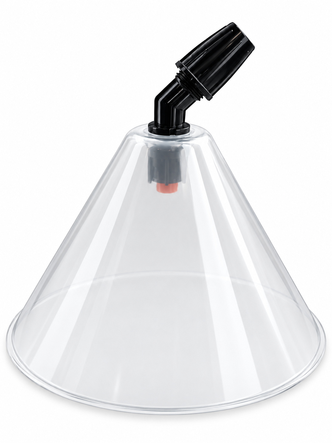 Knapsack Spray Shield, Round Anti Drift Guard, Inc's Hollow Cone & Adjustable Brass Atomising Nozzle for Hand Lance, Spraying Wand