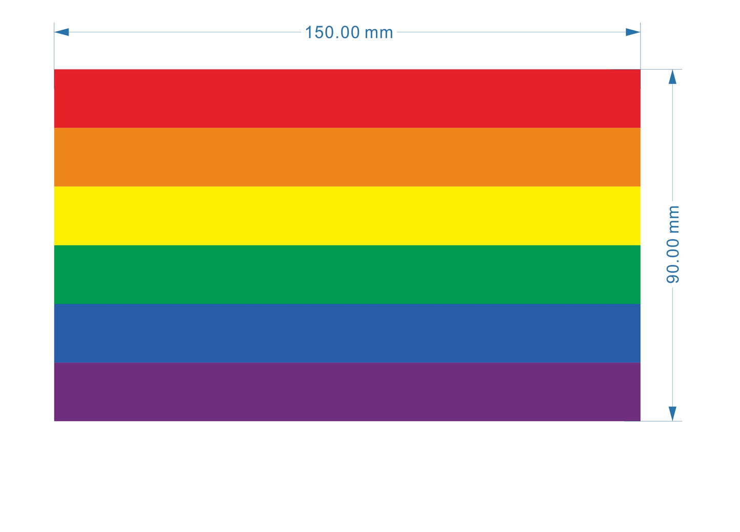 LGBT Pride Flag Decal Stickers