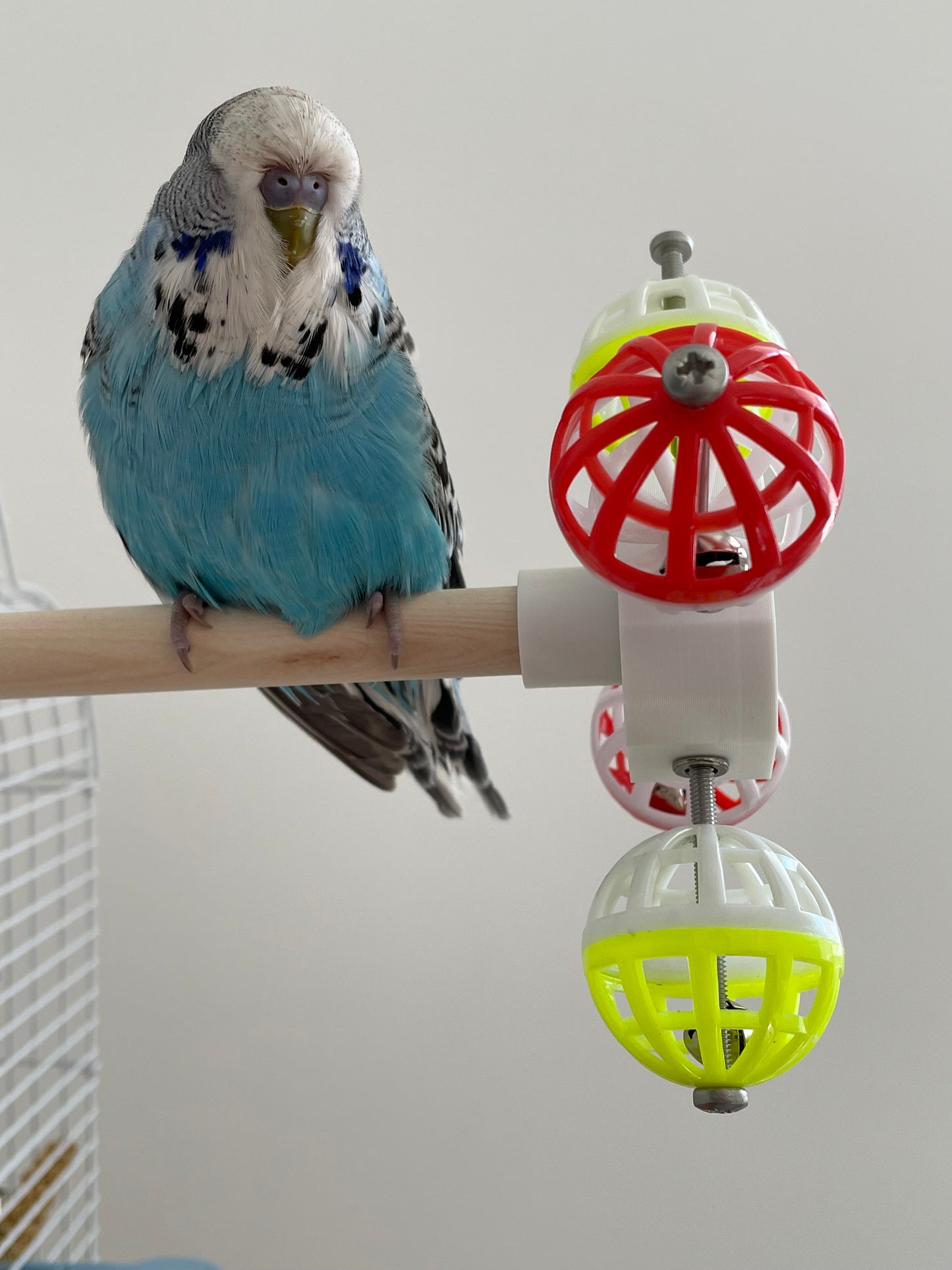 Rotating Bird Perch Toy, For Small - Medium Size Birds