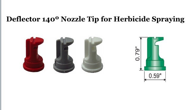 Deflector Anvil Spraying Nozzles for Knapsack Sprayer - Hand Lance - Spraying Booms, 8 Nozzles You Choose