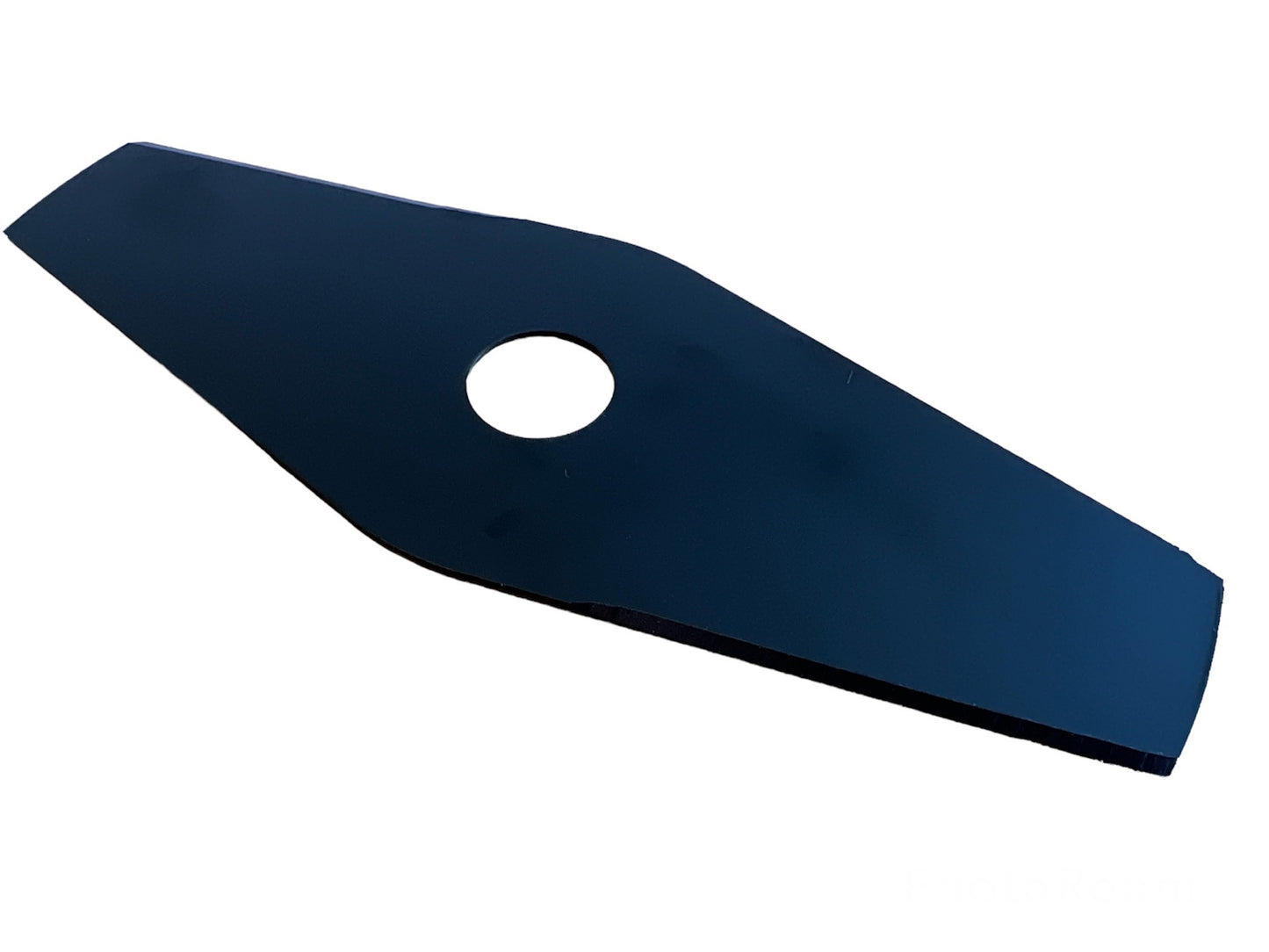 Brushcutter Strimmer Mulching Metal Blade For Brambles, 230mm Long x 80mm wide, 25.4mm Hole size