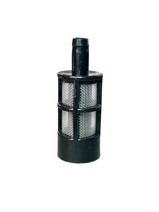 Suction Mesh Hose Filter, Complete with Brass Weight, 8mm Barb