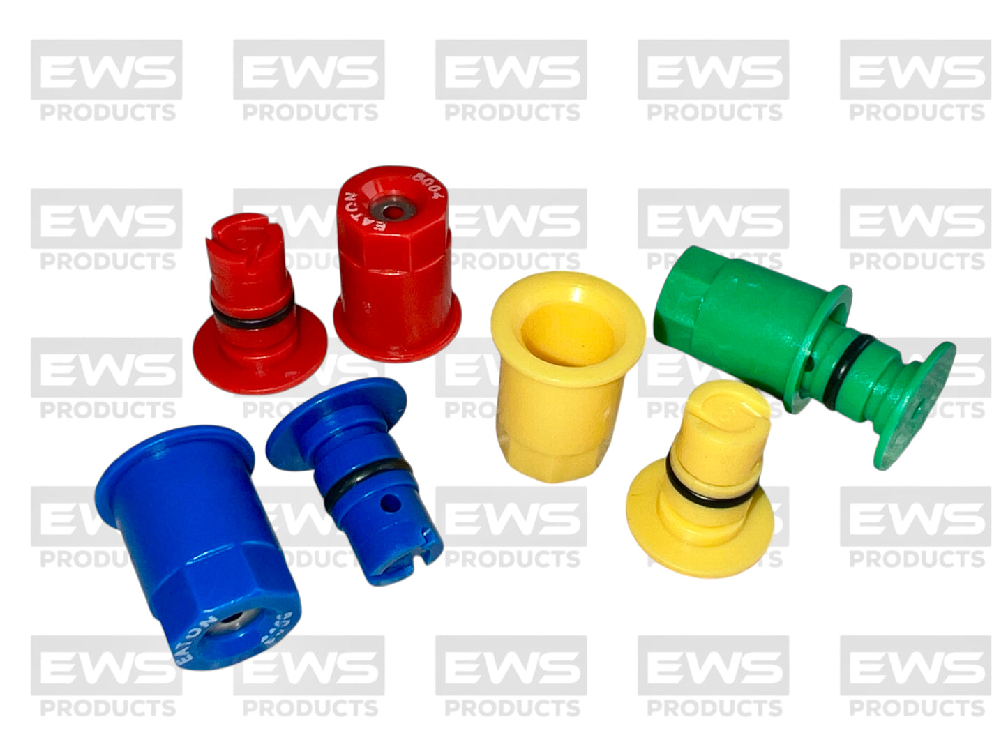 Hollow Cone Fine Mist Sprayer Nozzles, Pack of 4, 80 Degree Spray Angle, Atomizing Spraying Nozzles