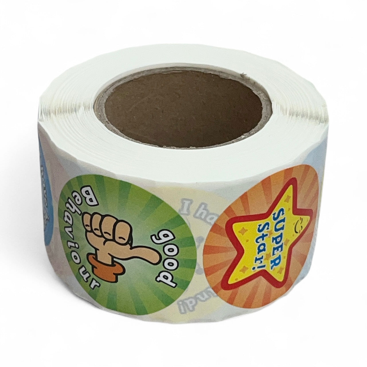 Good Behaviour Reward Stickers for Children, 38mm in Size, 4 Styles