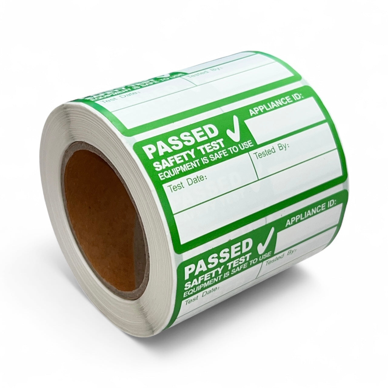 PAT Safety Test Passed Self Adhesive Vinyl Stickers