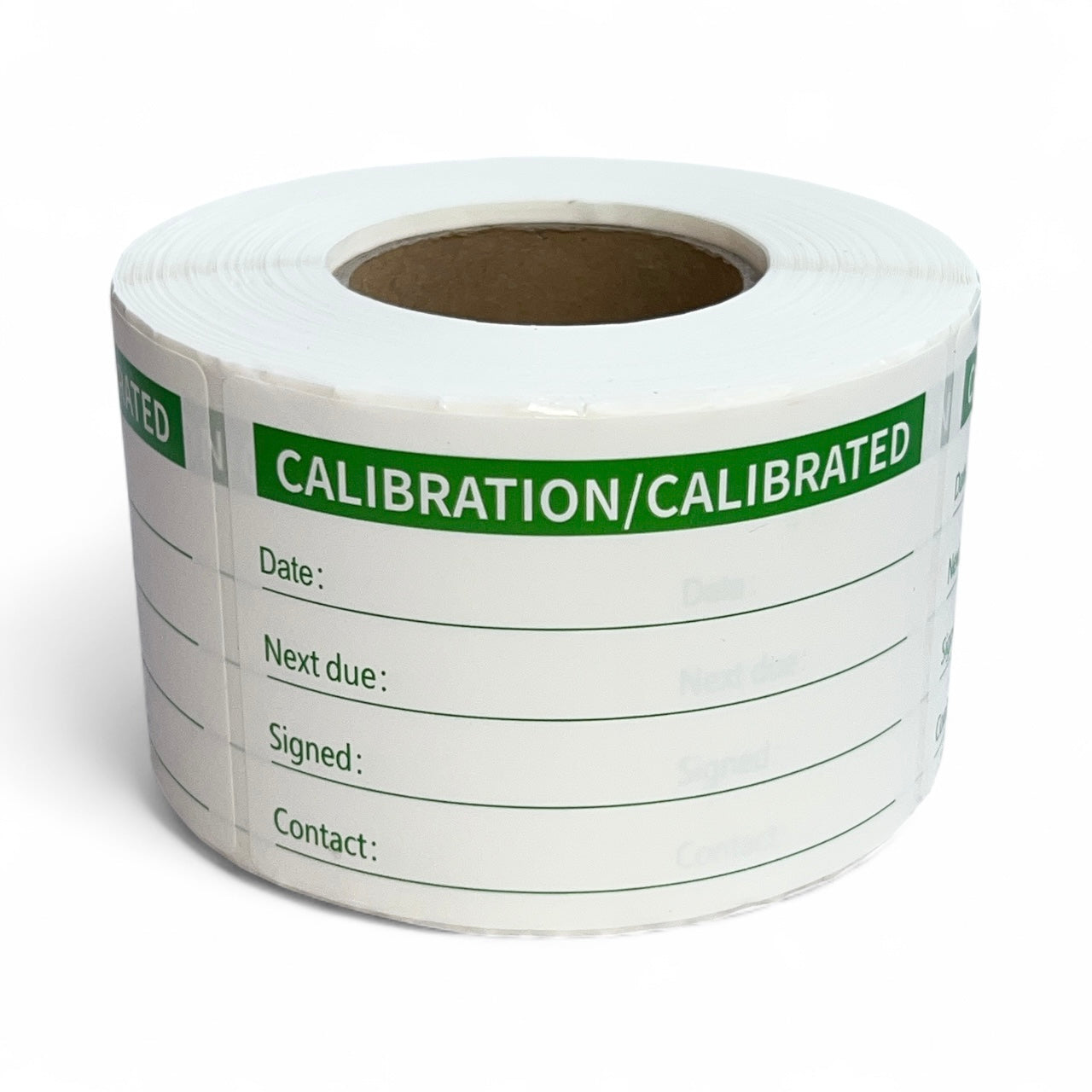 Calibration Testing Labels