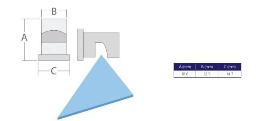 Deflector - Anvil Spraying Nozzle Tips, Wide Angle Deflector Spraying Nozzle Tip (Stainless Steel) Number 3