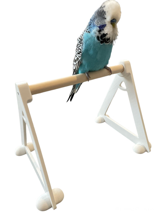 Bird Perch Floor Stand Platform (for small to medium size birds)