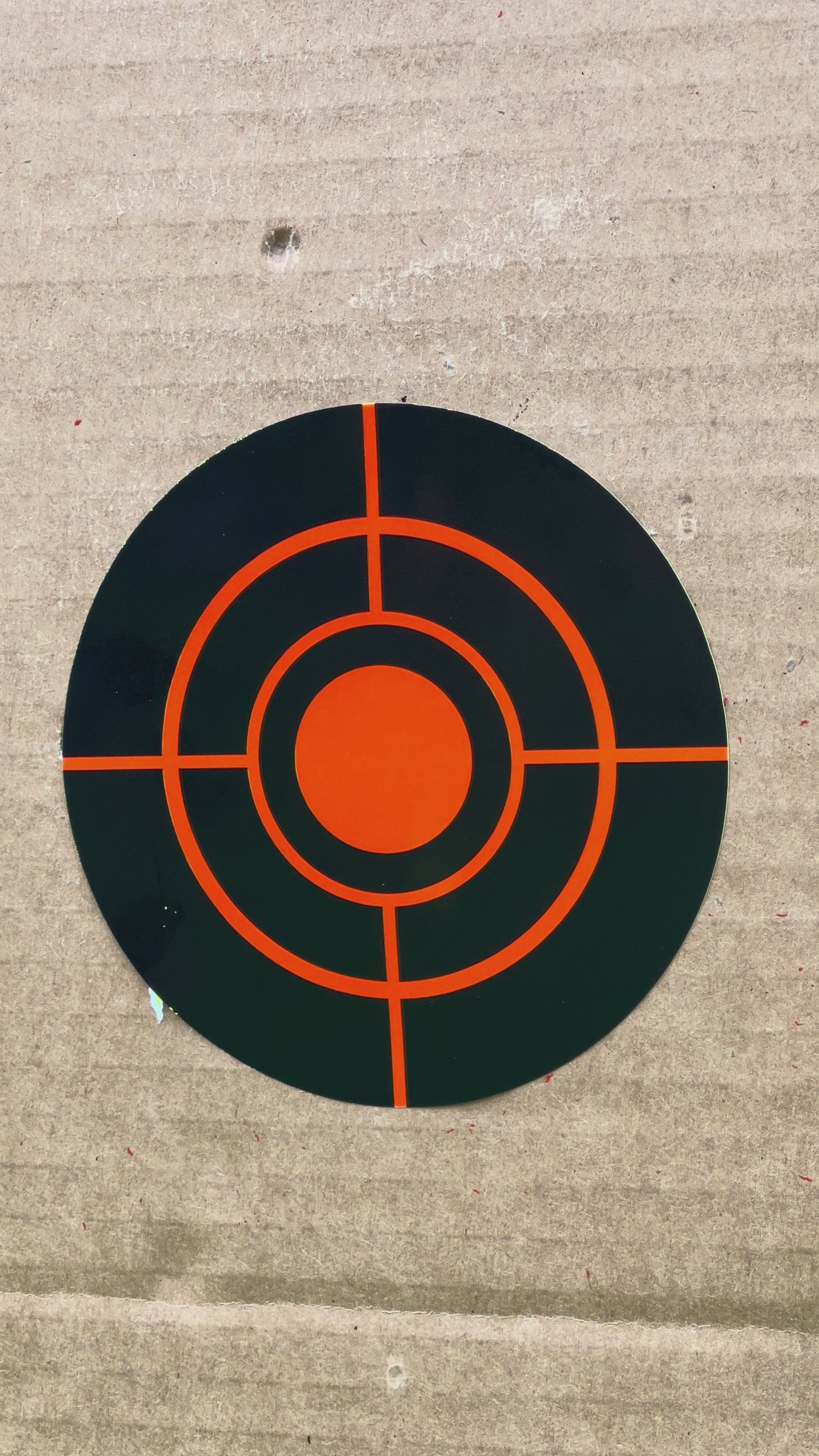video of splatter style target being shot